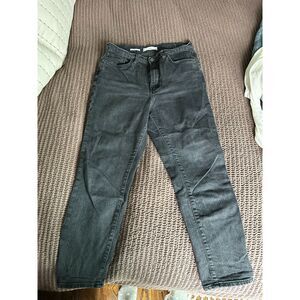 Mango Claudia Black Jeans